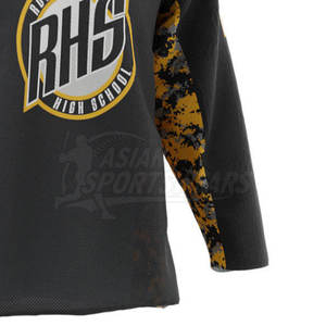 Camiseta de hockey sobre hielo de ajuste holgado, cómoda, con acolchado, para venta en línea. - Product Image 6