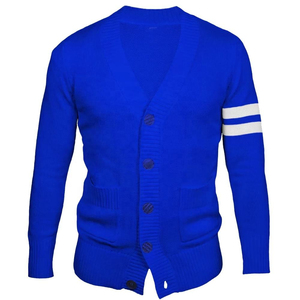 <b>Men</b> Full Zip Knit <b>Cardigan</b> Soft Warm <b>Long</b> Sleeve Casual Layer Comfortable Winter Autumn Daily Wear OEM ODM Custom Factory Supply - Product Image 2