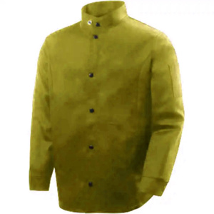 Chaqueta de Seguridad Industrial Resistente de Tela de Algodón Perforada FR, Certificada CE, Alta Visibilidad, Protección Corporal para Soldador, Reflectante - Product Image 5