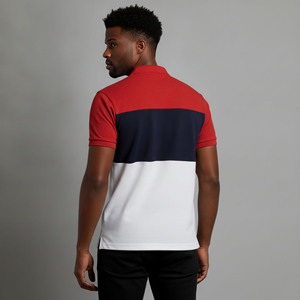 Polo personalizado para hombre, 100% algodón tejido, corte regular, manga corta, logotipo impreso por transferencia térmica, estilo hip hop. - Product Image 5