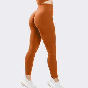 Nouveaux Leggings Femme Unis Sans Coutures en Gros - Product Image 6