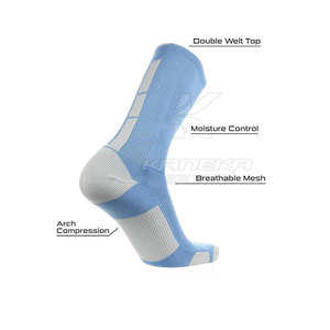 Premium Quality Casual <b>Socks</b> for <b>Men</b>-Spandex/Polyester Anti-Foul Material for Fitness Exercise & Sports - Product Image 6