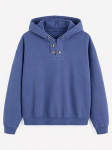 Sudadera con Capucha Oversize de Felpa Pesada, de Algodón Premium, Estilo Urbano Casual para Invierno, Fabricante OEM - Product Image 5