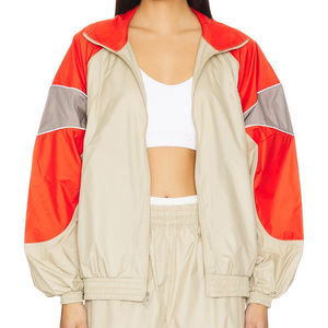 Traje deportivo de secado rápido ideal para caminar y hacer ejercicio. Conjunto de 2 piezas para mujer, cortavientos, con diseño práctico y aspecto elegante. - Product Image 4