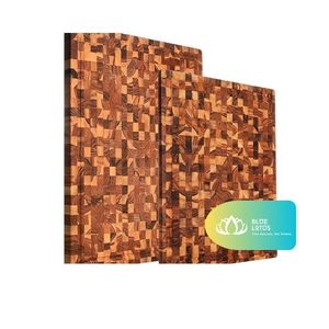 Planche à découper rectangulaire en bois d'acacia BLUE LOTUS FARM Gem Le Acacia, épaisseur 1,5 cm, grain lisse, passe au lave-vaisselle, pour couper et servir les fruits - Product Image 1