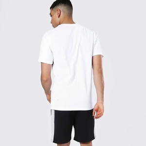Ensemble short et t-shirt sport pour homme, nouvelle collection été, respirant, séchage rapide, tissé, couleur unie - Product Image 4