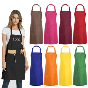 Premium <b>kitchen</b> <b>apron</b> with waist fit polyester fabric button closure design ideal for chefs gardeners and restaurant staff - Product Image 6