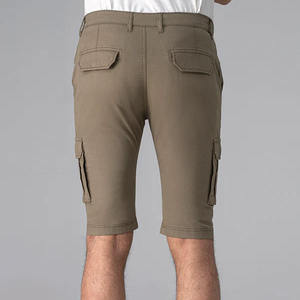 <b>Men's</b> 100% Cotton Summer Vintage <b>Camo</b> <b>Cargo</b> Overalls Eco-Friendly Quick Dry Breathable High Waist Washed Patchwork Shorts - Product Image 5