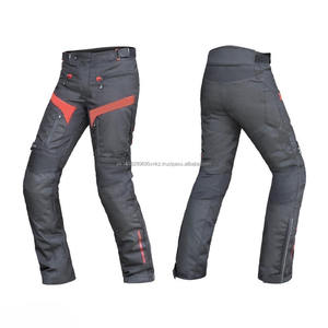 Pantalon de moto pour homme, taille plus, respirant, imperméable, en textile, avec protections CE amovibles, pour le tourisme moto - Product Image 2