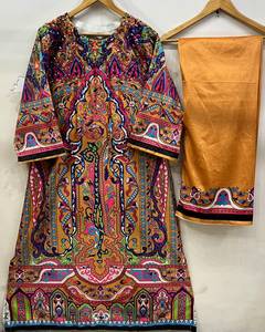 Trajes de shalwar kameez para mujer, ropa de invierno 2026, de gran venta, con bordados de terciopelo. - Product Image 5