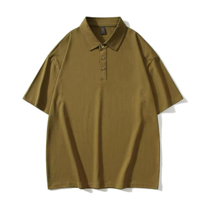 เสื้อยืดผู้ชายคุณภาพสูง ผ้าคอตตอนถัก 100% แขนสั้น ทรงหลวม พิมพ์ลาย แห้งเร็ว ไม่เป็นขุย รับสั่งทำ - Product Image 2