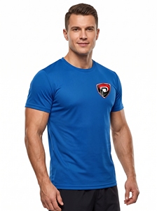 Camiseta Casual de Manga Corta con Cuello Redondo para Hombre, Color Verde Oliva, Diseño Personalizado Dumela, Corte Ajustado, Secado Rápido, Transpirable, Anti-Pilling, 180g, 100% - Product Image 3