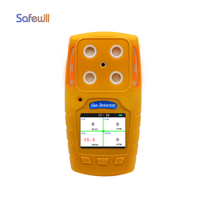 Safewill Melhor Preço 4 in1 Multi Handheld <span class=keywords><strong>Detector</strong></span> De Vazamento De Amônia Portátil H2S CO O2 CH4 <span class=keywords><strong>Detector</strong></span> De Vazamento De Gás LED Display Digital - Product Image 4