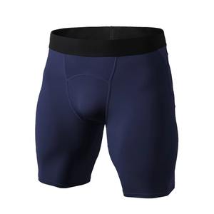 Shorts de compression mi-longs pour hommes, personnalisés, en gros, pour le sport, respirants, imperméables, anti-plis, avec poches, pour le basketball et la course à pied - Product Image 5
