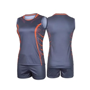Tenue complète de volley-ball personnalisée, sublimée, respirante, à séchage rapide, maillot et short d'équipe, pour jeunes et adultes, vêtements de sport d'extérieur - Product Image 1