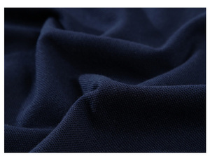 Polo-shirt personnalisé de haute qualité avec logo personnalisé, uni, sans motif, brodé, en polyester pour hommes, pour le golf - Product Image 2