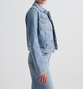 Women <b>Customized</b> <b>Denim</b> <b>Jacket</b> Vintage Washed Design Comfortable Fit Trendy Fashion Wear For Daily And Casual Use - Product Image 2
