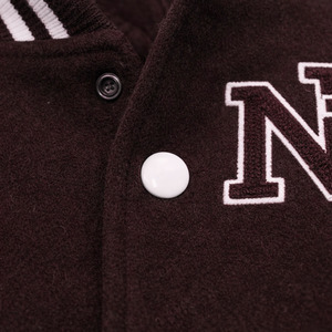 Custom Logo <b>Jacket</b> Winter Leather Sleeves Wool <b>Baseball</b> Letterman Vintage Varsity <b>Jacket</b> <b>For</b> <b>Men</b> Streetwear Winter Products - Product Image 6