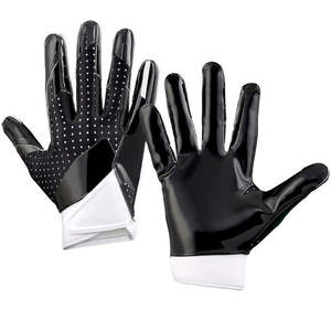 Gants de football américain super adhérents unisexes durables respirants imperméables compatibles écran tactile en latex antidérapants qualité supérieure - Product Image 3