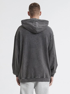 Sudadera con Capucha de Primera Calidad para Hombre, con Logotipo Personalizado, de Algodón y Felpa, Estilo Urbano - Product Image 5