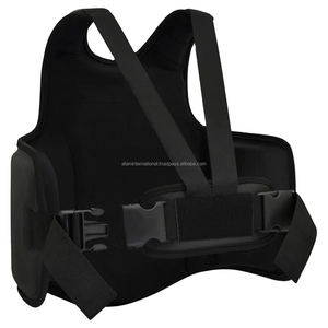 Protecteur de poitrine de karaté unisexe de haute qualité avec ensembles de boxe en cuir véritable Protection Meilleur garde du corps - Product Image 6