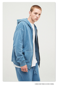 Sweat-shirts pour hommes à prix réduit pour l'automne, avec poignets côtelés, coupe ample pour un confort optimal, écologiques, respirants et abordables - Product Image 5