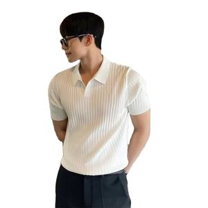 Camisetas Polo para Hombre, Camiseta Polo Clásica de Color Sólido, Manga Corta, Ideal para Reuniones Casuales de Oficina y Salidas de Fin de Semana - Product Image 1