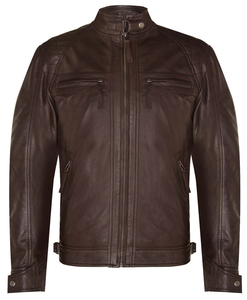 Veste en cuir pour homme, nouvelle collection, design tendance, veste en cuir PU, qualité supérieure, veste en cuir de vachette. - Product Image 4
