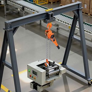 Paranco a Catena Manuale per Carichi Pesanti 3/4T (1650 libbre) Capacità 10FT (3m) Sollevamento Catena in Acciaio Legato G80 Doppio Blocco Meccanico - Product Image 2