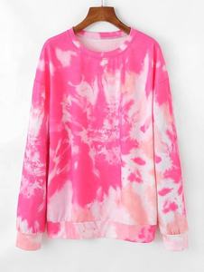 เสื้อสเวตเตอร์คอกลมสำหรับผู้หญิงเสื้อสเวตเตอร์ผ้าฝ้ายผ้าขนแกะแบบมีฮู้ดพิมพ์ลายแบบกำหนดเองสำหรับ2023โลโก้ RM - Product Image 6