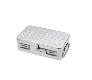 Caja de Almacenamiento de Instrumentos Veterinarios de Acero Inoxidable con Tapa, Caja de Esterilización Quirúrgica, Acabado Personalizable, Alta Calidad, KAHLU - Product Image 5