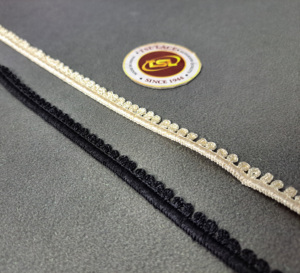 Ribete de Encaje de Primera Calidad, Poliéster/Algodón, Soluble en Agua, Ecológico, Duradero, Lavable, Colorido, Nuevo Diseño, Tejido a Crochet - Product Image 2