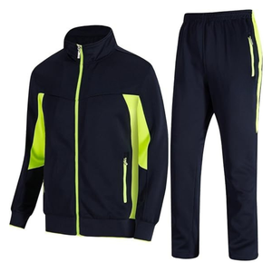 Conjuntos Deportivos para Hombre, Trajes Deportivos de 2 Piezas, Casuales, Atléticos, para Correr, con Cierre Completo - Product Image 3