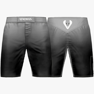 Shorts de combat MMA Venomous personnalisés pour l'entraînement, le grappling, le kickboxing, la gym, anti-plis, en toile non tissée, avec cordon de serrage - Product Image 1