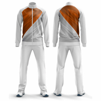 Ensemble de survêtement sportif grande taille, décontracté, uni, hiver, personnalisé, veste et pantalon de sport assortis, 100% coton