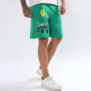 Pantalones Cortos Estampados para Hombre, Cintura Elástica, Ecológicos, Ligeros, Estilo Urbano Clásico - Product Image 2