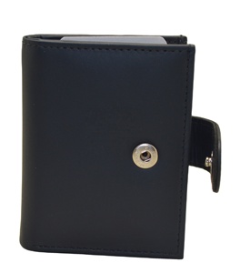 OEM Unisex Minimalist Genuine Leather RFID Wallet Custom <b>ID</b> Card <b>Holders</b> for Passport Credit Card Coins Multi-Function Fashion - Product Image 5
