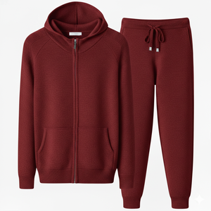 Ensemble de survêtement pour homme de marque, sweat-shirt à fermeture éclair intégrale, pantalon de jogging, tenue de sport chaude, vêtements d'entraînement pour la salle de sport - Product Image 4