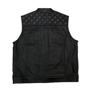 Gilet d'hiver décontracté en cuir véritable personnalisé, style bavarois vintage, costume d'Oktoberfest pour homme, fermeture éclair, imperméable, OEM - Product Image 3