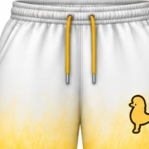Pantalon de jogging surdimensionné blanc et or tie-dye pour femmes Sigma Gamma Rho, avec motif de sororité grecque, personnalisé, style streetwear décontracté - Product Image 4