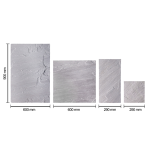 Ravina Natural <b>Stone</b> Sandstone Paving Honed Brushed Finish Cut-to-Size Multi-Size for Garden Terrace & Exterior Flooring - Product Image 5