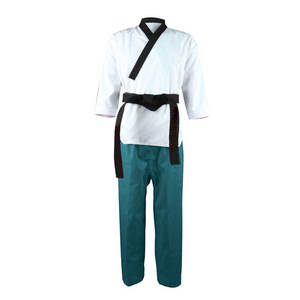 Uniforme d'entraînement en coton de qualité supérieure pour adultes, léger, respirant, combinaison de compétition, veste à manches longues et pantalon assorti, confortable - Product Image 5