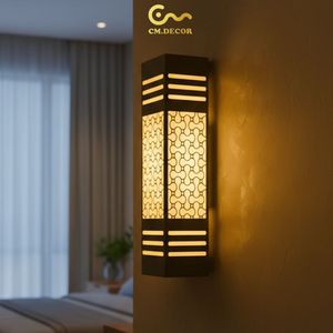 Japanese Style Wall Lamp Indoor Outdoor Waterproof LED <b>Light</b> - Product Image 3