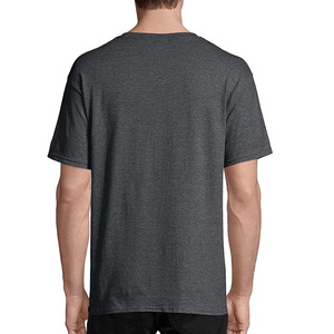 T-shirt homme 100% coton, coupe classique, manches courtes, col rond, vêtements d'été pour homme - Product Image 3