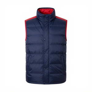 Wholesale Faux Fur Collar <b>Puffer</b> Vest <b>Women</b> Custom Sleeveless <b>Puffer</b> Jacket Luxury Quilted <b>Gilet</b> Zip Up Winter Fashionable Brand - Product Image 2