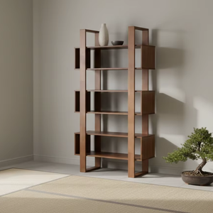 ชั้นวางของอเนกประสงค์ไม้สักแท้ Roca Durable Solid Teak Wood พร้อมการตกแต่งแบบธรรมชาติ ชั้นวางของสไตล์โมเดิร์นเรียบง่ายสำหรับห้องนั่งเล่น - Product Image 6