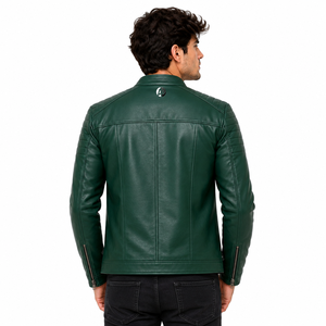 Veste en cuir classique pour homme, conçue pour un confort premium, un style raffiné, une durabilité durable et un look moderne et confiant. - Product Image 3
