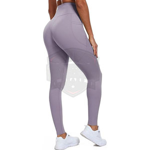 Leggings de Yoga para Mujer, Estilo Moderno, Cintura Elástica, Color Sólido, Alta Calidad, Spandex/Poliéster, Transpirables, Secado Rápido, Hechos en Pakistán, Venta al Por Mayor - Product Image 5