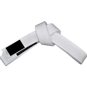 Cinturones de Artes Marciales Mixtas para Adultos, 100% Algodón/Spandex/Poliéster, Secado Rápido, Transpirables, con Franjas de Clasificación BJJ - Product Image 1