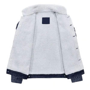 Veste en jean unisexe classique NESTA SPORTS, style décontracté pour l'extérieur, coutures robustes, pièce de superposition chaude pour les grossistes en mode - Product Image 2